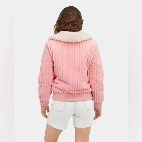 NWT UGG Viviana Bomber Jacket Cord. - Picture 15 of 15